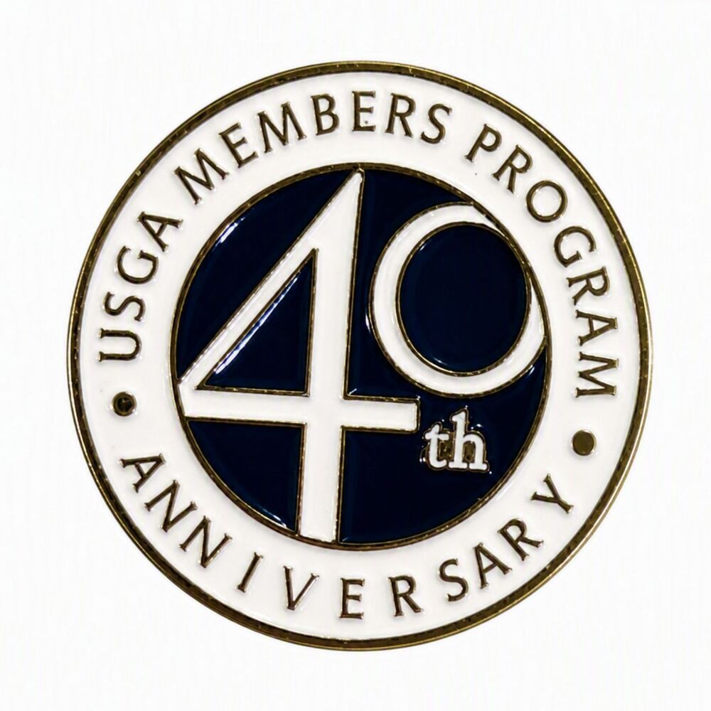 VTG 1994 Collectible USGA 40th Anniversary Members Program Golf Ball Marker
